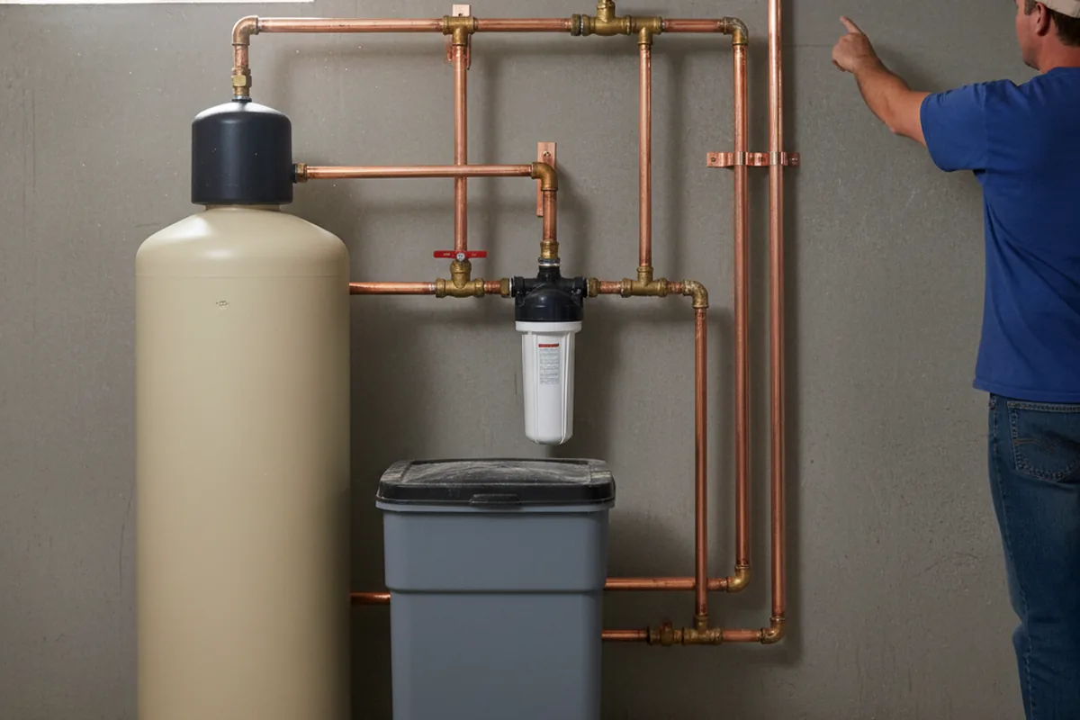 Whole-house water treatment system installed in Farrell